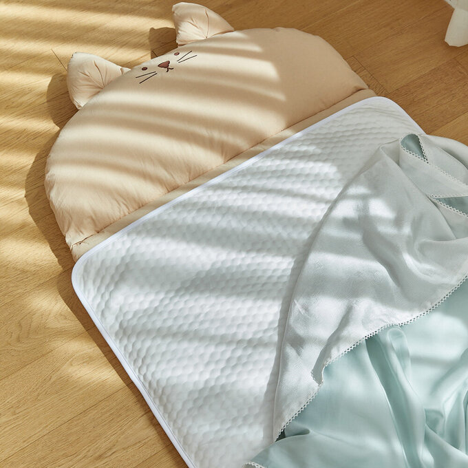 [正韓Hello HiZoo] 極度冰涼Sherbetcool 透氣涼感墊/睡墊/地墊/床墊_HH058