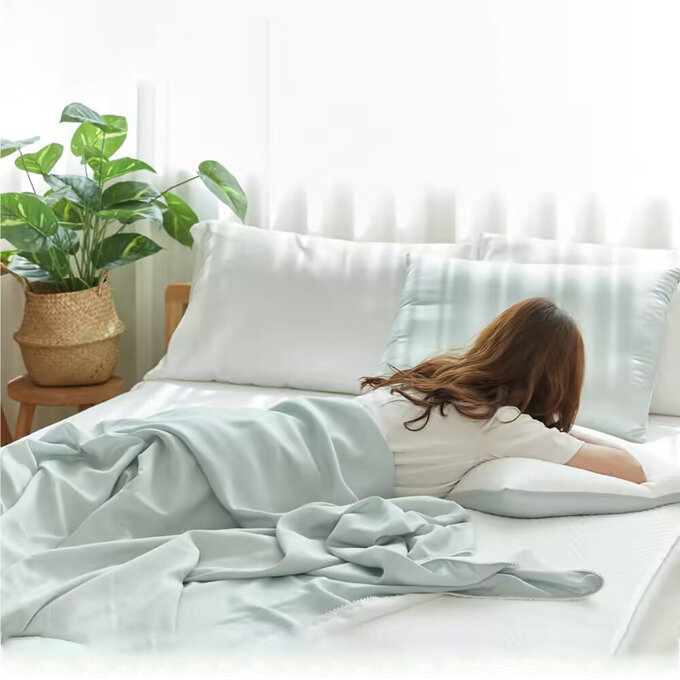 [正韓Hello HiZoo] 極度冰涼Sherbetcool 涼感造型抗菌防蟎雙面枕/涼感枕/護脊/護頸枕 _薄荷綠_HH068