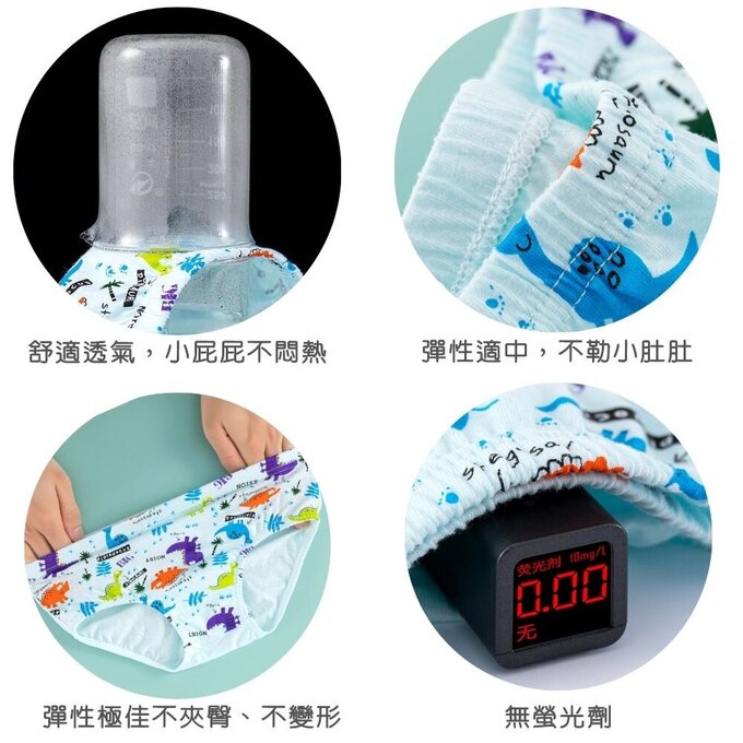 小pipi_純棉兒童三角內褲5件組_男童_航海地圖_PB5006