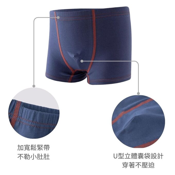 小pipi_純棉兒童四角平口內褲5件組_男童_超級英雄_PB5011