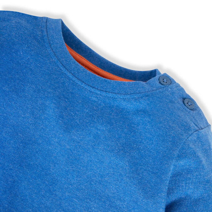 英國 JoJo Maman BeBe 幼/兒童100%純棉長袖上衣2件組(可當內搭)_火箭_JJL1541