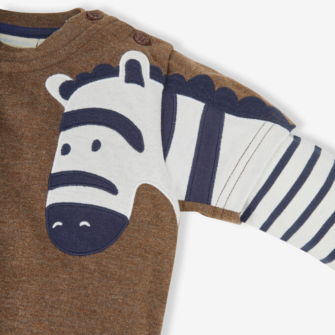 英國 JoJo Maman BeBe 幼/兒童超優質100%純棉長袖上衣_好朋友_JJL1407