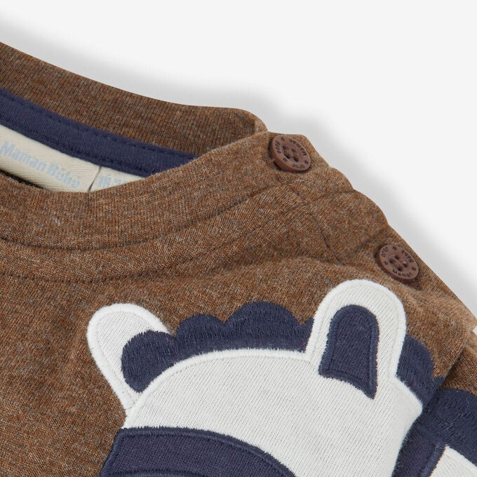 英國 JoJo Maman BeBe 幼/兒童超優質100%純棉長袖上衣_好朋友_JJL1407