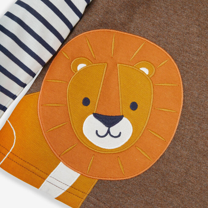 英國 JoJo Maman BeBe 幼/兒童超優質100%純棉長袖上衣_好朋友_JJL1407