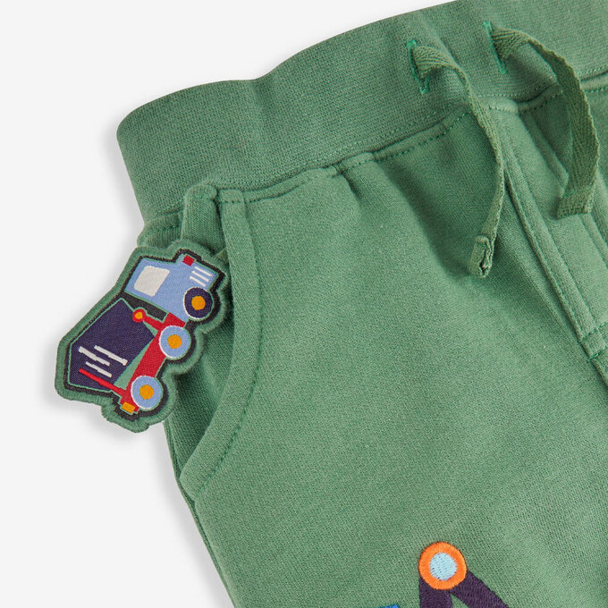 英國 JoJo Maman BeBe 幼/兒童超優質秋冬100%純棉長褲_大卡車_JJL1374