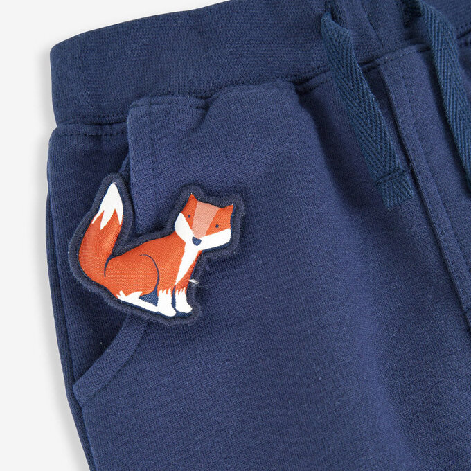 英國 JoJo Maman BeBe 幼/兒童超優質秋冬100%純棉長褲_小狐狸_JJL1375