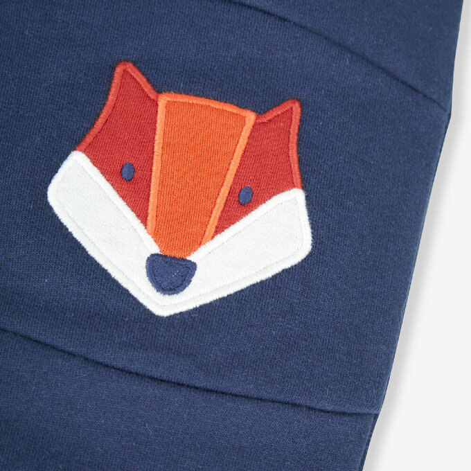 英國 JoJo Maman BeBe 幼/兒童超優質秋冬100%純棉長褲_小狐狸_JJL1375