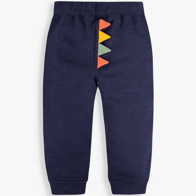 英國 JoJo Maman BeBe 幼/兒童超優質秋冬100%純棉長褲_搖擺恐龍_JJL1394