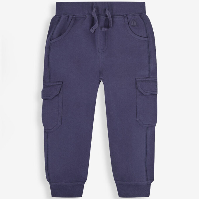 英國 JoJo Maman BeBe 幼/兒童超優質100%純棉2入組工裝褲_卡其藍_JJH2978T