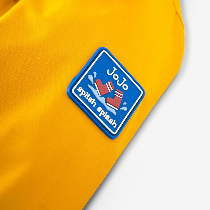 英國 JoJo Maman BeBe 四合一多功能防水保暖連帽外套_黃色綵帶_JJL1649