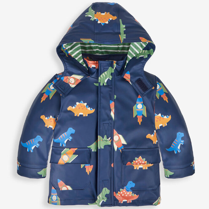 英國 JoJo Maman BeBe 三合一多功能防水保暖外套_恐龍火箭_JJL1652