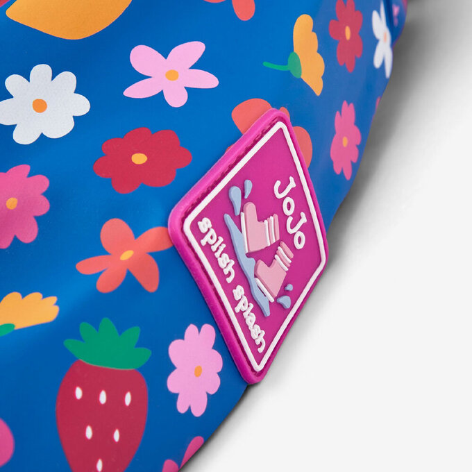 英國 JoJo Maman BeBe 三合一多功能防水保暖外套_草莓花圃_JJL1719