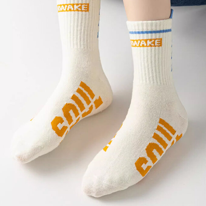 【腳ㄚ子】幼/兒童棉質中筒襪_飛航專家_ilbB012