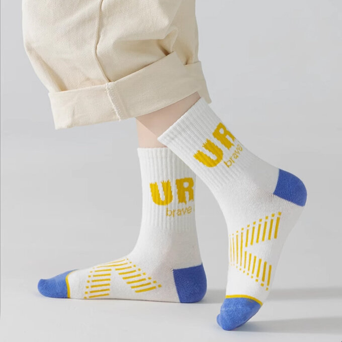 【腳ㄚ子】幼/兒童棉質中筒襪_城市少年_ilbB014