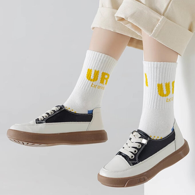 【腳ㄚ子】幼/兒童棉質中筒襪_城市少年_ilbB014