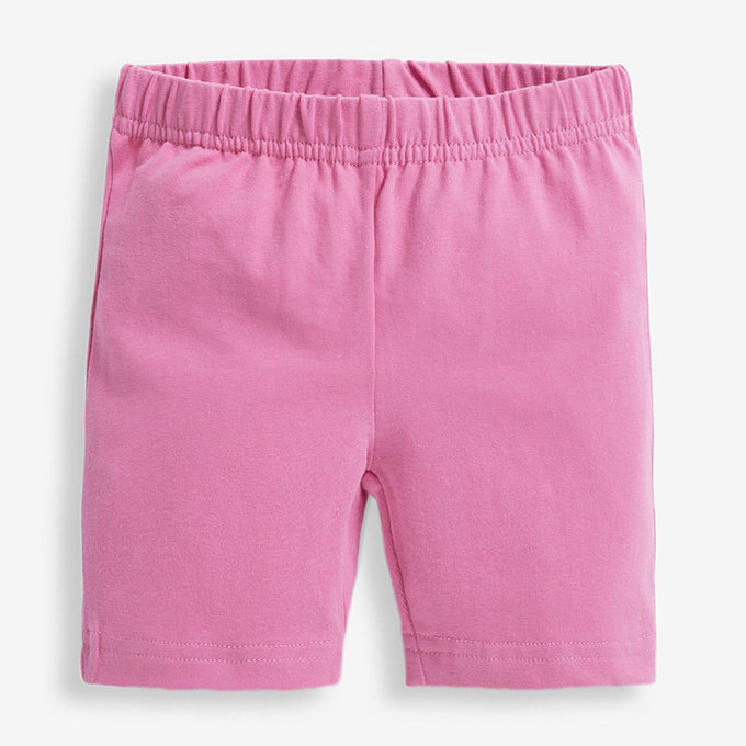 英國 JoJo Maman BeBe 超優質嬰幼兒/兒童100% 純棉鬆緊帶短褲2入組_粉色碎花_JJE4413