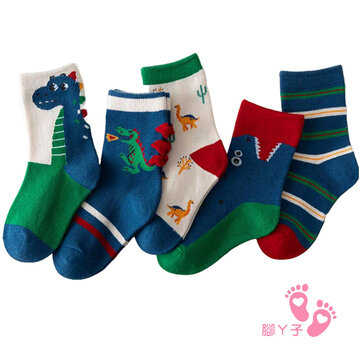 【腳ㄚ子】幼/兒童棉質中筒襪_沙漠恐龍_ilbB020-腳ㄚ子,寶寶襪,兒童襪,短襪,推薦兒童襪子,推薦兒童襪,棉襪,襪子,兒童棉襪,兒童襪子
