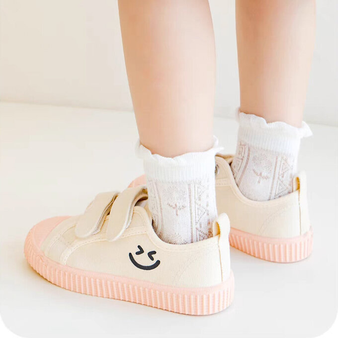 【腳ㄚ子】幼/兒童透氣網眼襪_兔兔公主_ilbF021