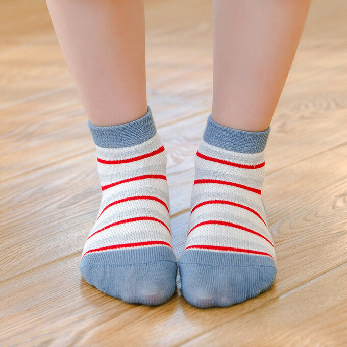 【腳ㄚ子】幼/兒童透氣網眼襪_酷BOY_ilbF026