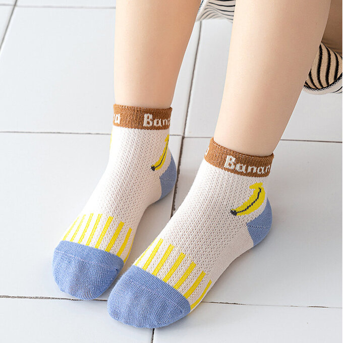 【腳ㄚ子】幼/兒童透氣網眼襪_猴厲害_ilbF029