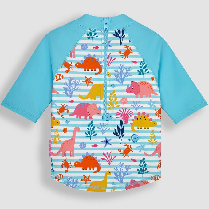 英國 JoJo Maman BeBe 嬰幼兒/兒童兩件式防曬泳裝_珊瑚礁_JJL1993