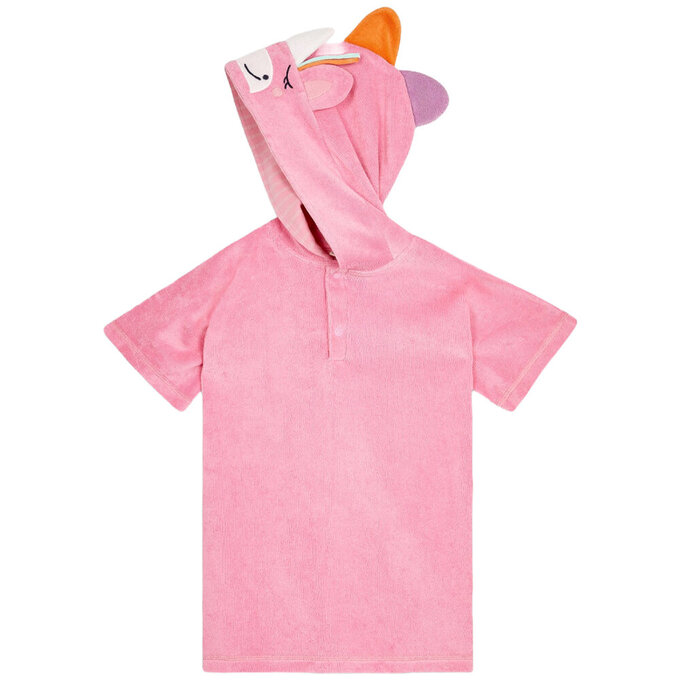 英國 JoJo Maman BeBe 嬰幼兒/兒童游泳浴巾&浴袍_獨角獸_JJL3028