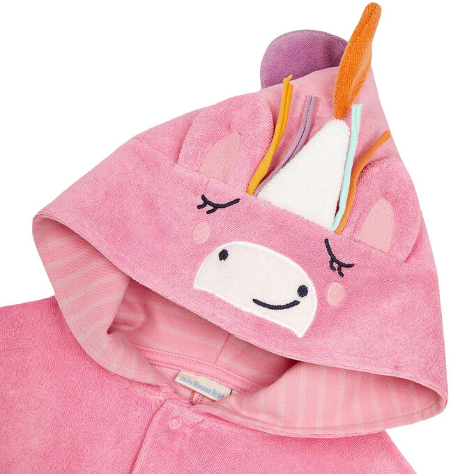 英國 JoJo Maman BeBe 嬰幼兒/兒童游泳浴巾&浴袍_獨角獸_JJL3028