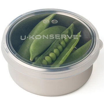 美國 U-Konserve 優康  經檢驗食品安全等級 304 不鏽鋼保鮮盒/儲存盒/冷凍盒/便當盒 150ml_透明_UKC006-