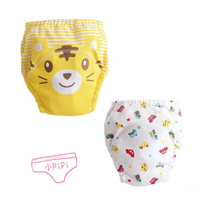 【小pipi】純棉兒童七層學習褲/訓練褲2入組_巧虎開車_PL009