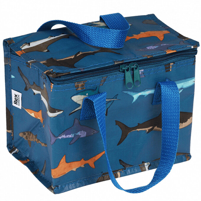 英國 Rex London 環保保溫袋/保冷袋/便當袋/野餐袋_鯊魚_RL29631