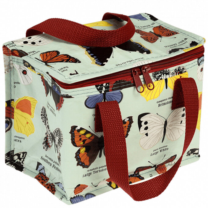 英國 Rex London 環保保溫袋/保冷袋/便當袋/野餐袋_蝴蝶飛舞_RL29927