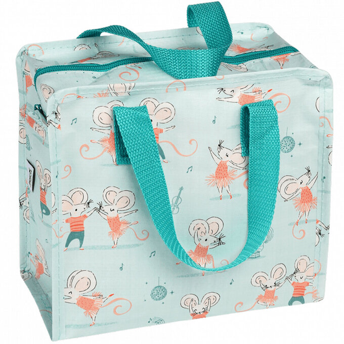 英國 Rex London 學生上學最佳多功能環保萬用袋 (可裝美術用品、球衣鞋、餐盒、餐具等各類物品)_跳舞鼠_RL29691