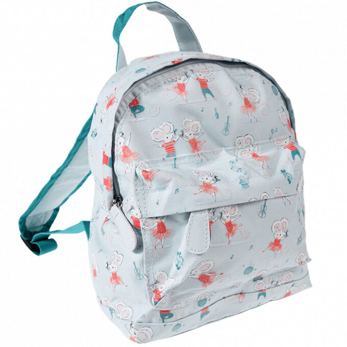 英國 Rex London 幼兒/兒童後背包 學生包 旅行包_跳舞鼠_RL29694