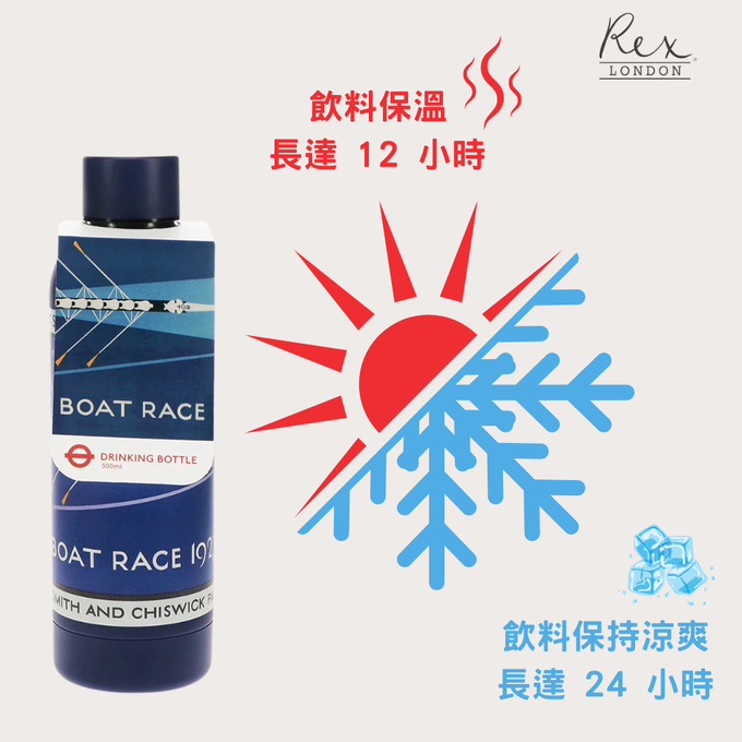 英國 Rex London 不鏽鋼兩用保溫/保冷水瓶_足球盃(500ml)_RL30487