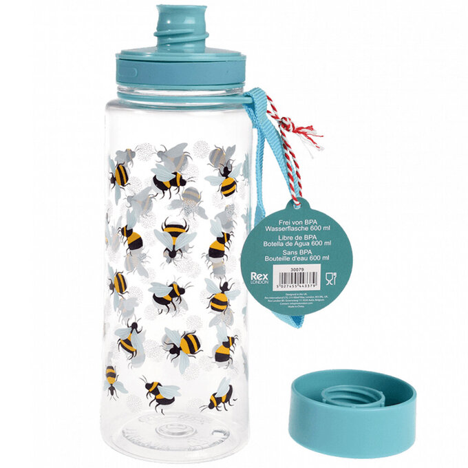 英國 Rex London 直飲式  Tritan™ 水瓶(成人/兒童皆可用)_大黃蜂(600ml)_RL30079