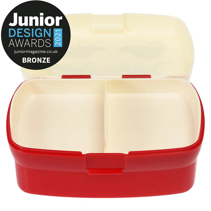 英國 Rex London 卡扣式兩層午餐盒/便當盒/野餐盒_恐龍樂園_RL29119