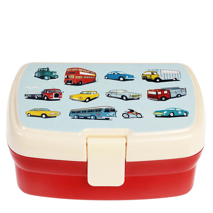 英國 Rex London 卡扣式兩層午餐盒/便當盒/野餐盒_車子聚會_RL30089