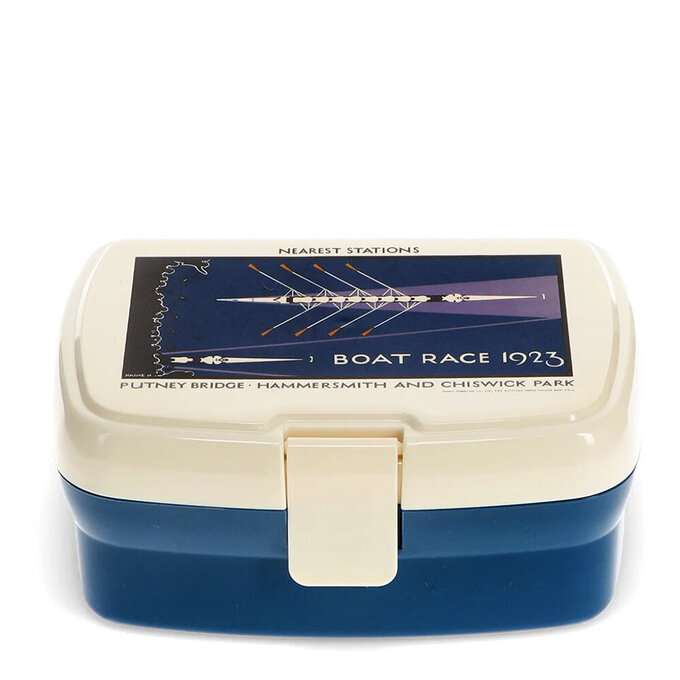 英國 Rex London 卡扣式兩層午餐盒/便當盒/野餐盒_划船比賽_RL30436