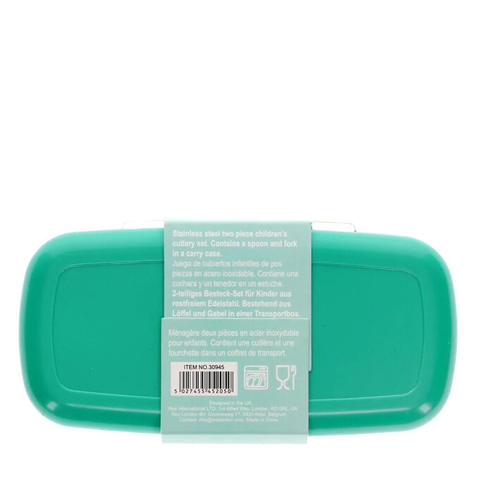 英國 Rex London 幼兒/兒童餐具2入組(附收納盒)_農家樂_RL30945