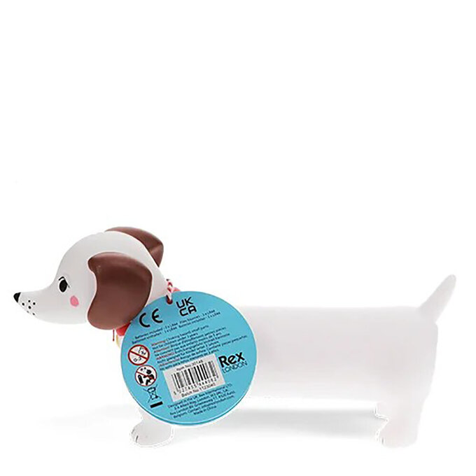 英國 Rex London 可愛造型小夜燈_臘腸狗_RL30148