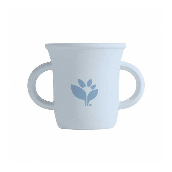 美國 green sprouts 小綠芽超防滑寶寶學習喝水矽膠學習杯_蒂芬尼藍_GS144300-LB