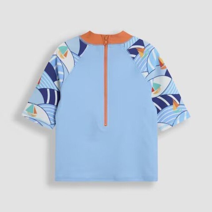 英國 JoJo Maman BeBe 嬰幼兒/兒童兩件式防曬泳裝_帆船遨遊_JJL5524