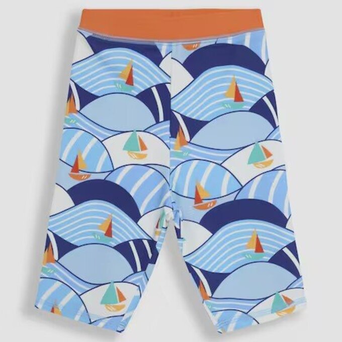 英國 JoJo Maman BeBe 嬰幼兒/兒童兩件式防曬泳裝_帆船遨遊_JJL5524