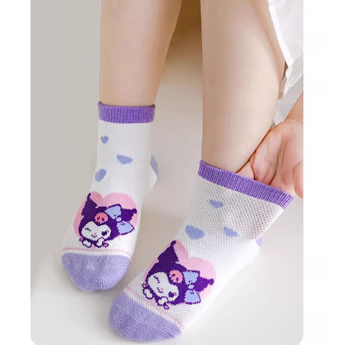 【腳ㄚ子】幼/兒童透氣網眼襪_酷洛米_ilbF033