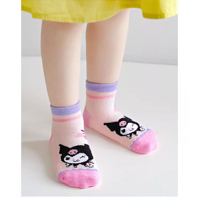 【腳ㄚ子】幼/兒童透氣網眼襪_酷洛米_ilbF033