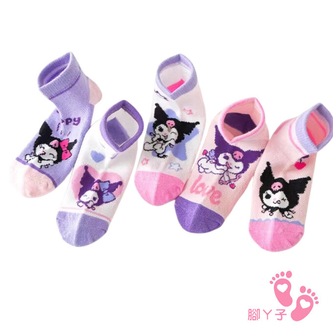 【腳ㄚ子】幼/兒童透氣網眼襪_酷洛米_ilbF033