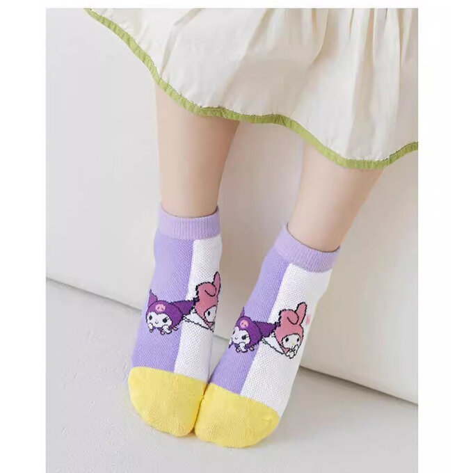 【腳ㄚ子】幼/兒童透氣網眼襪_酷洛米天使_ilbF036