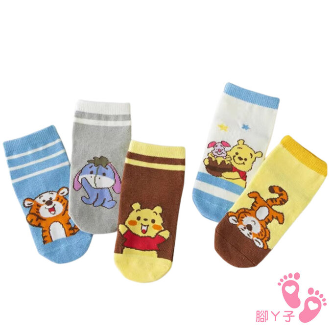 【腳ㄚ子】幼/兒童透氣網眼襪_維尼熊_ilbF043
