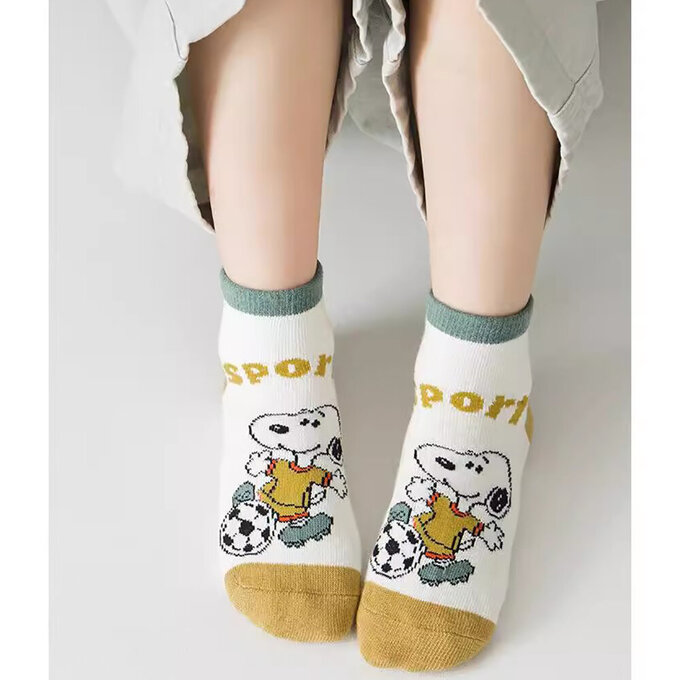 【腳ㄚ子】幼/兒童透氣網眼襪_史努比_ilbF044