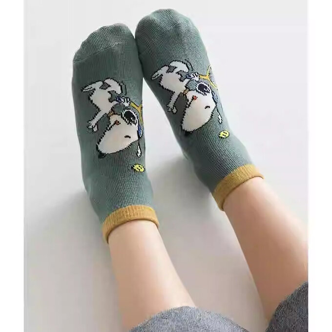 【腳ㄚ子】幼/兒童透氣網眼襪_史努比_ilbF044
